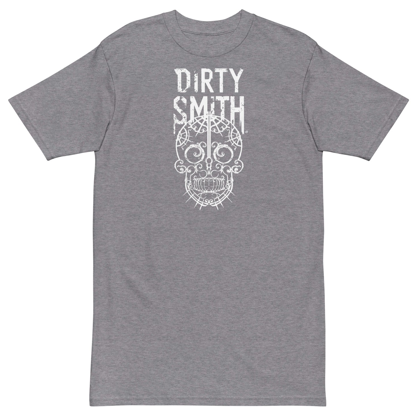 Dirty-Smith-Blacksmith-Shirt-Sugarskull-v1-mens-premium-heavyweight-tee-carbon-grey-front