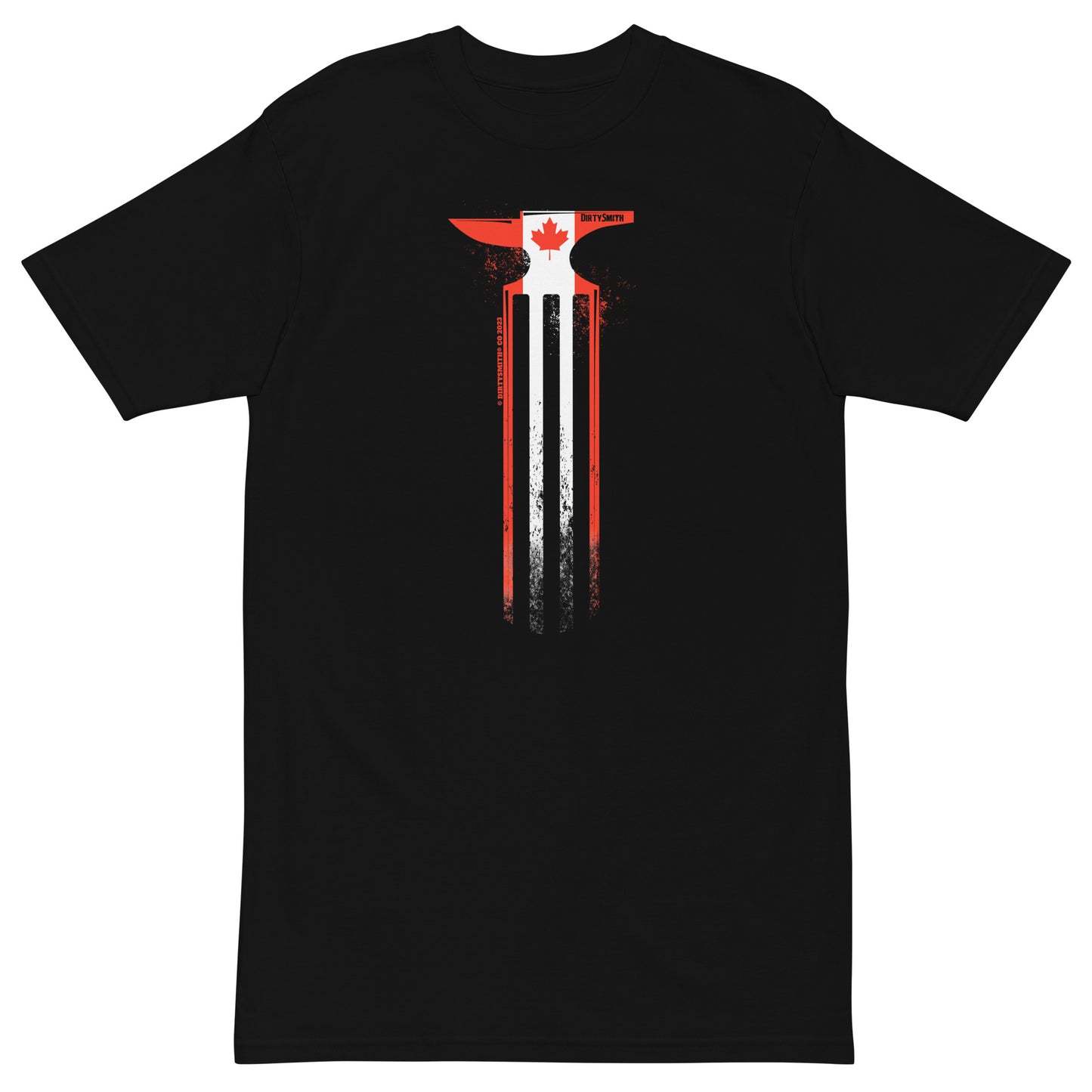 Dirty-Smith-Canada-Flag-mens-premium-heavyweight-tee-black-front