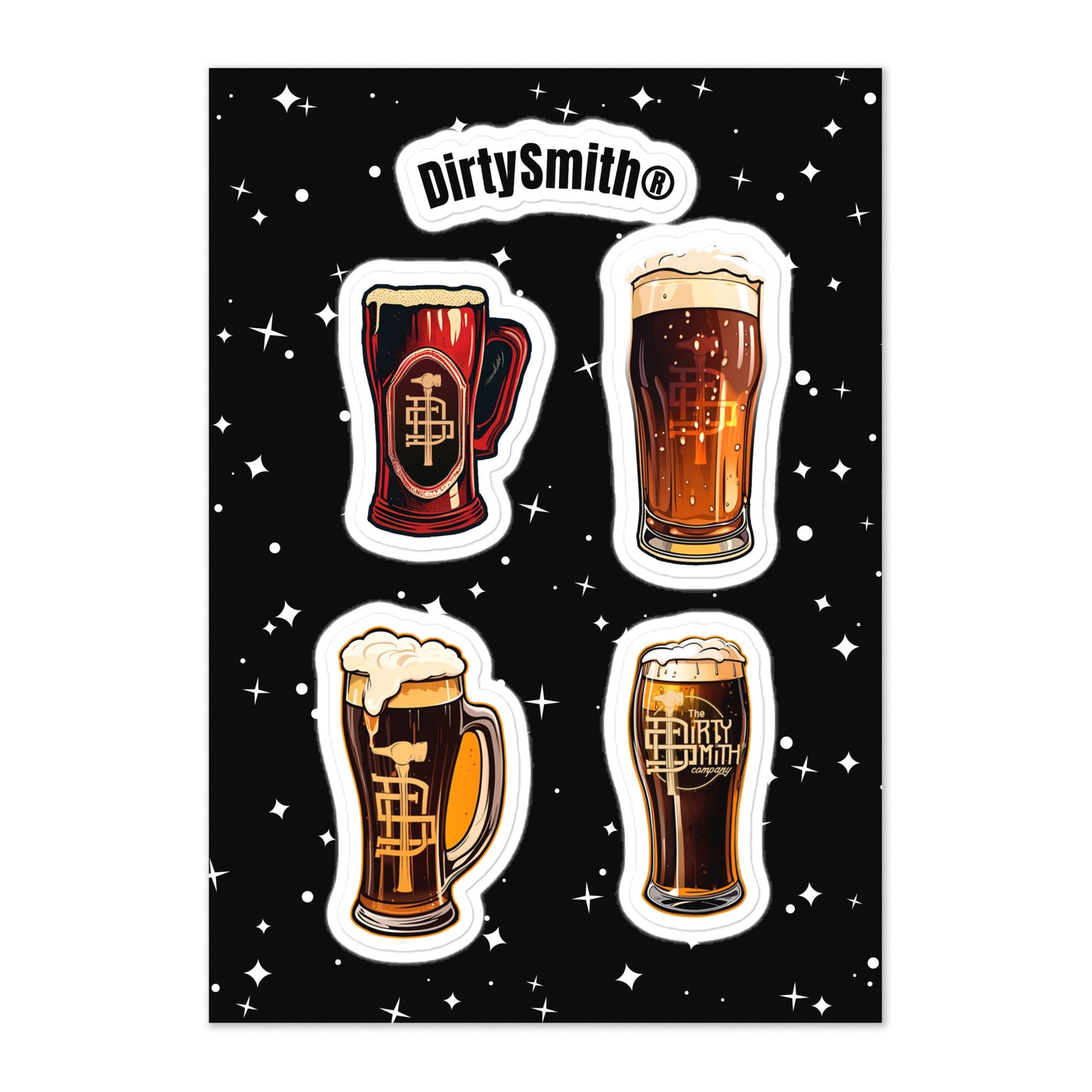 Dirty Smith Drink Sticker sheet