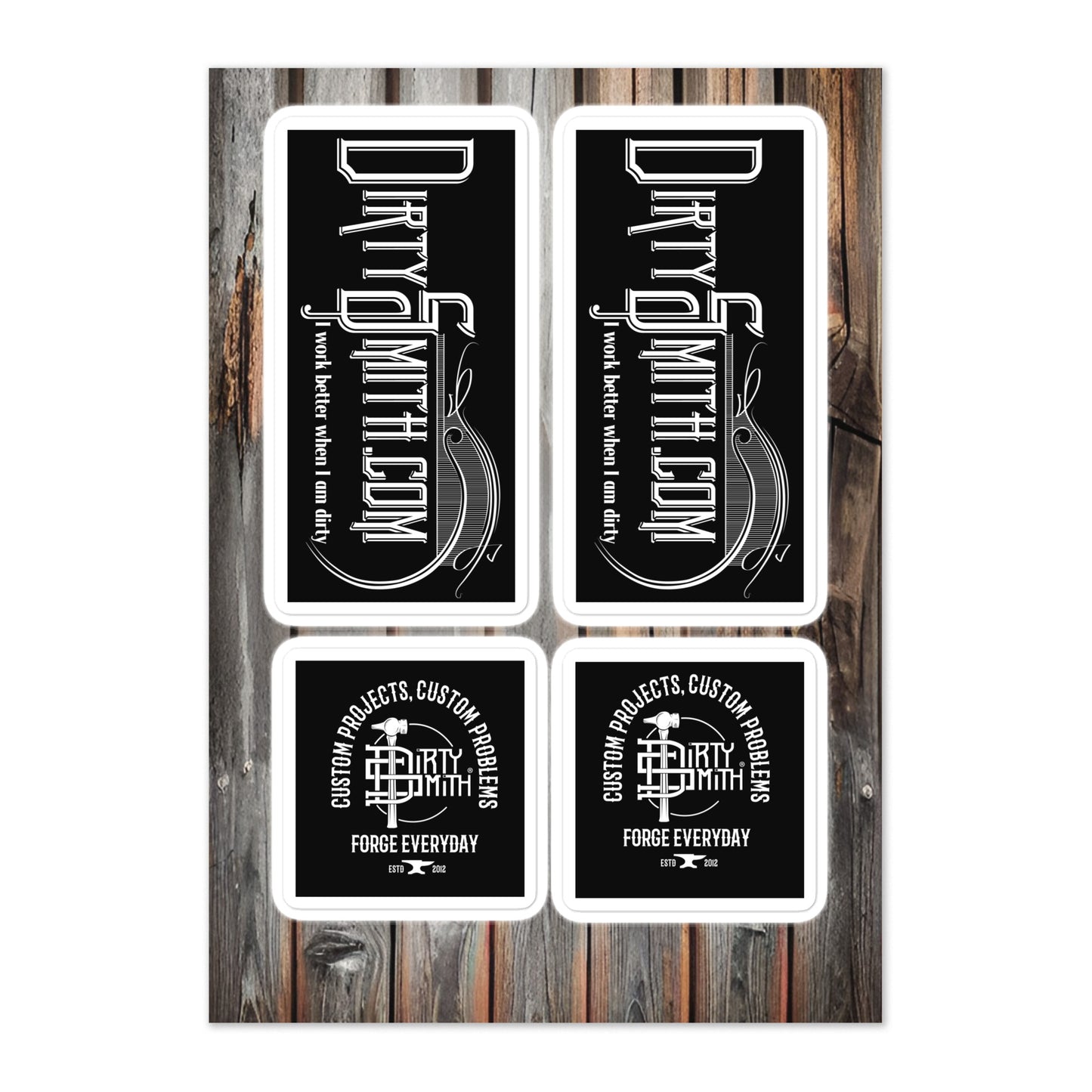 Dirty Smith Sticker sheet