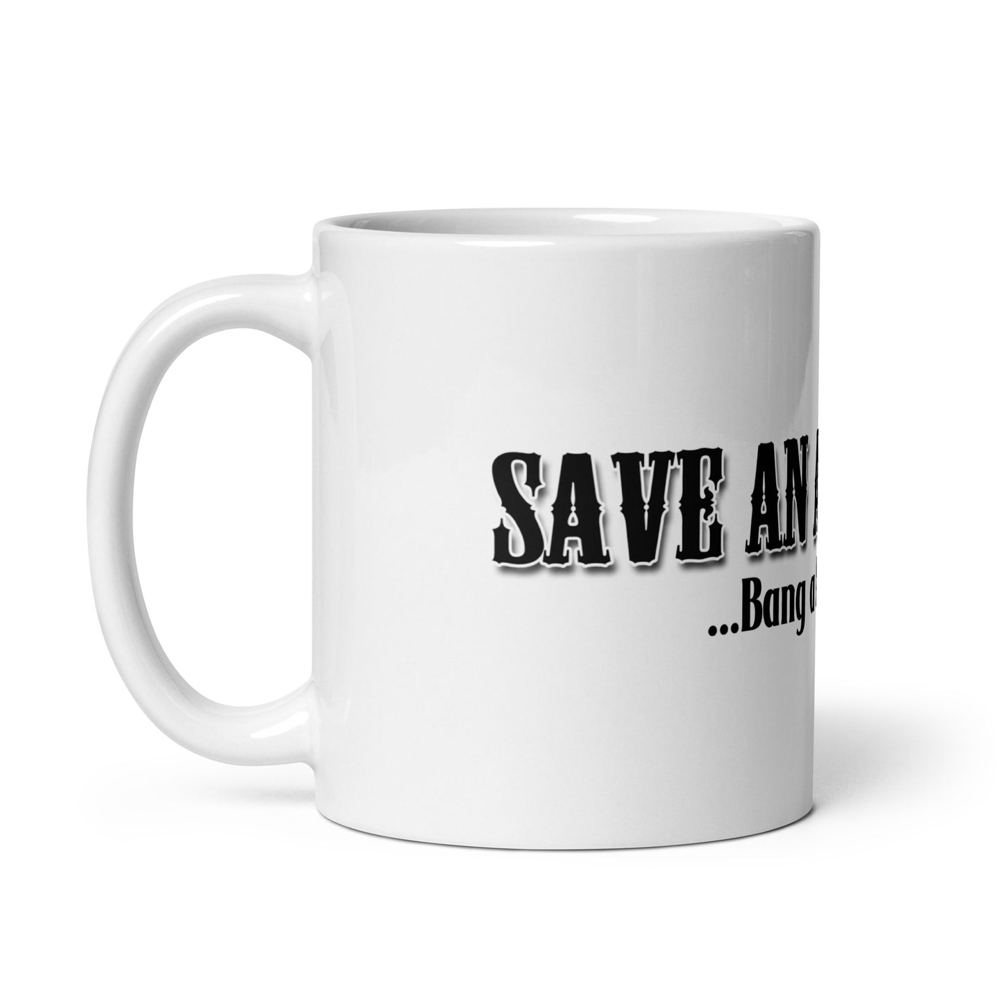 Save an Anvil Bang a Blacksmith mug
