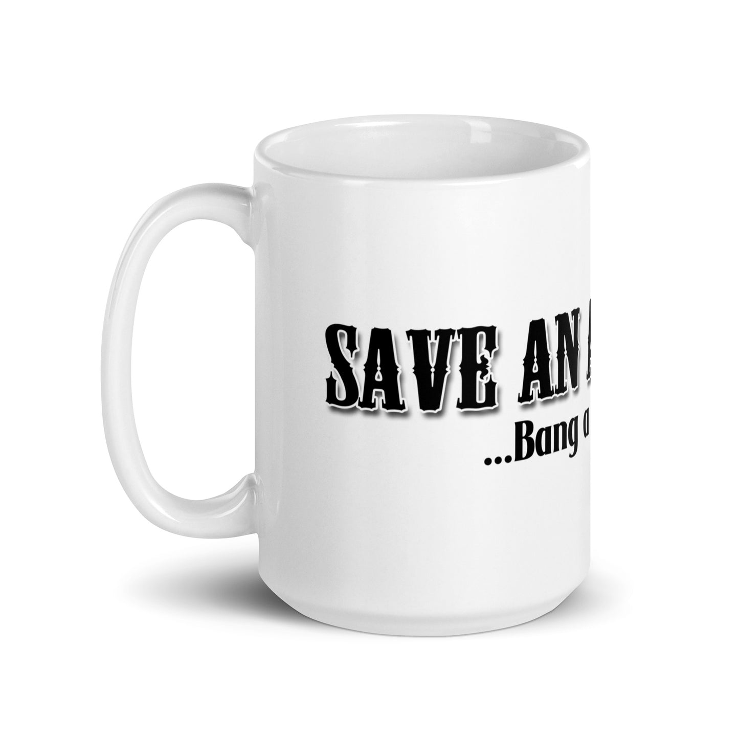 Save an Anvil Bang a Blacksmith mug