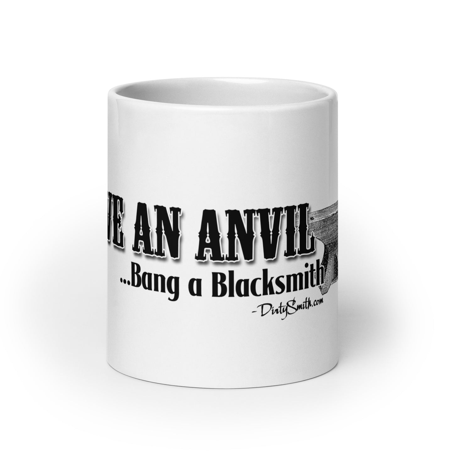 Save an Anvil Bang a Blacksmith mug