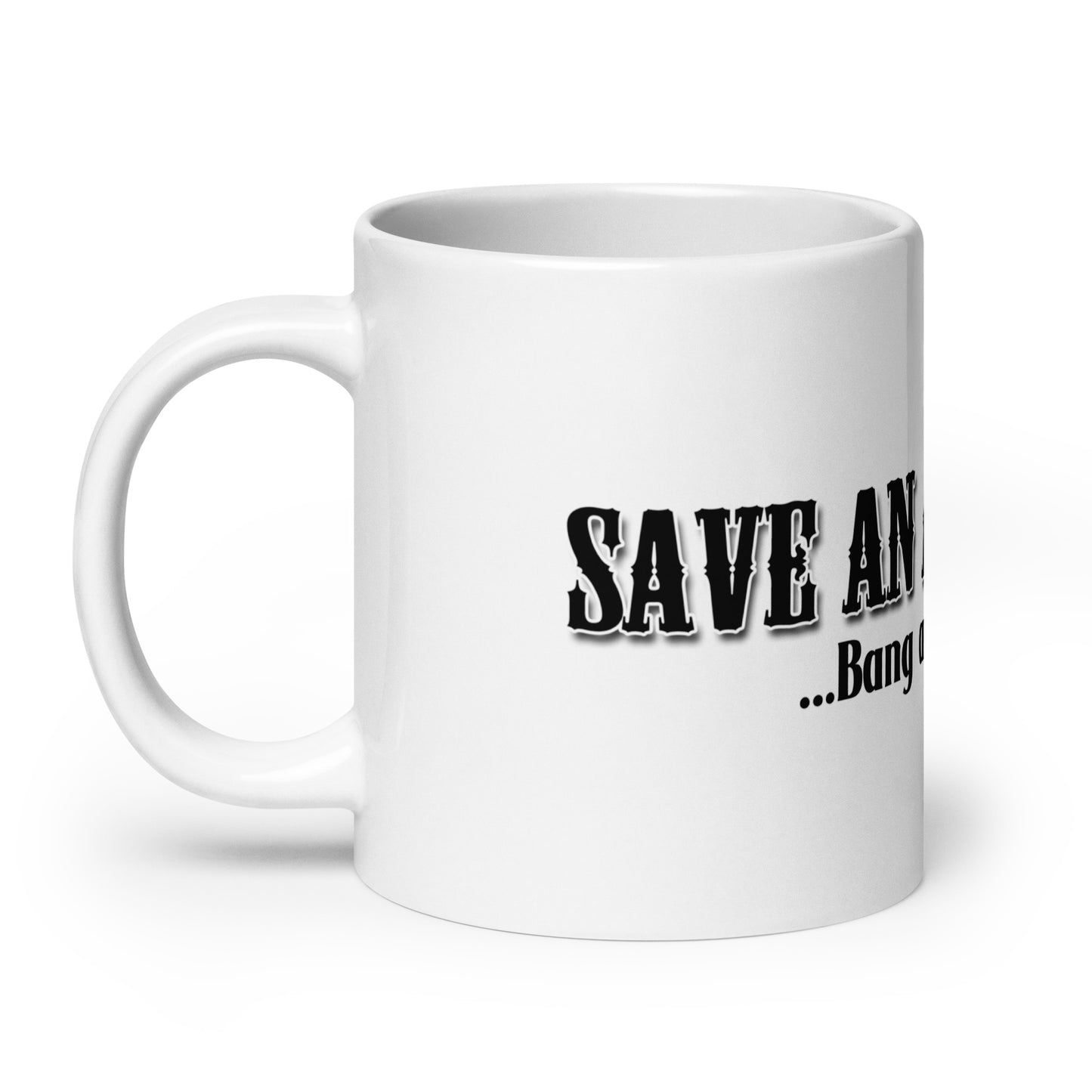 Save an Anvil Bang a Blacksmith mug