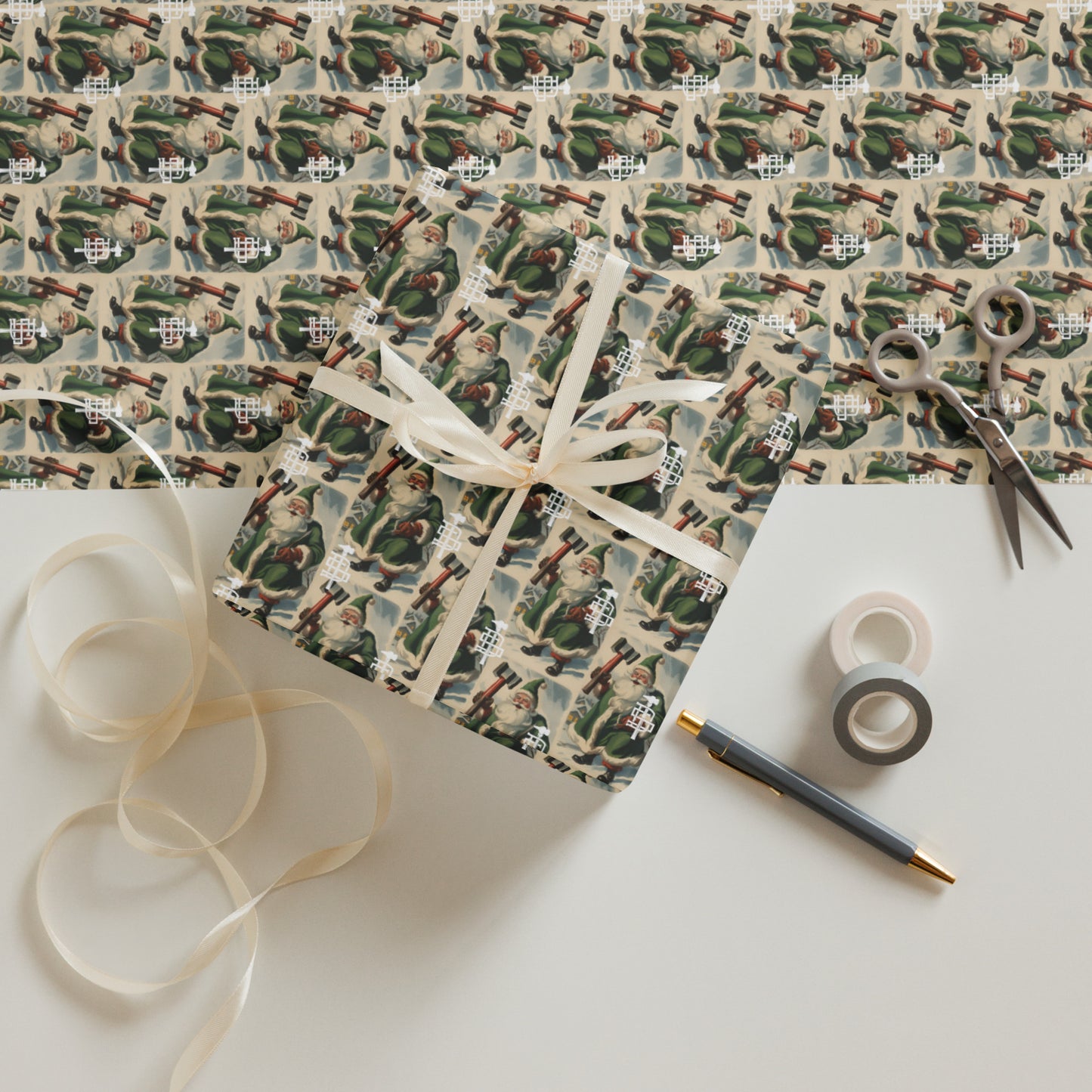 Dirty Smith ® Holiday Wrapping paper sheets