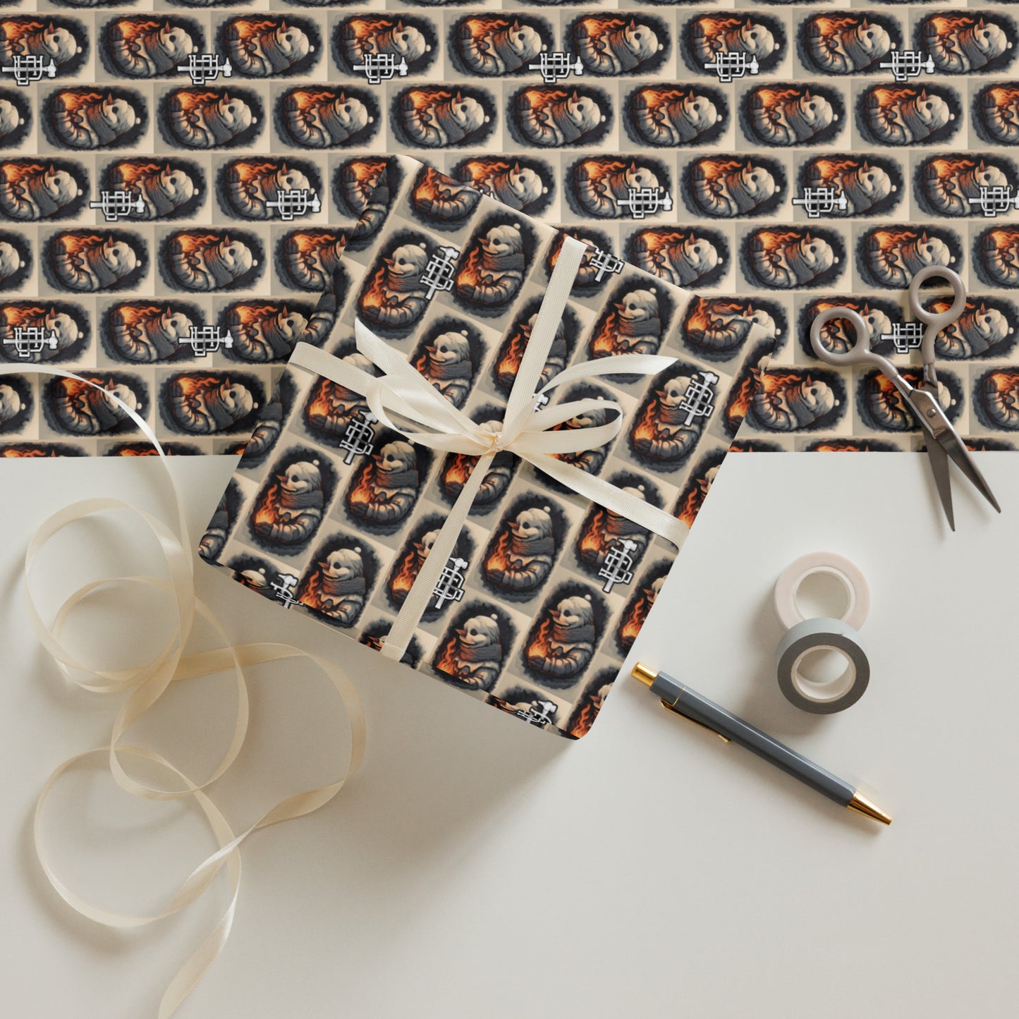 Dirty Smith ® Holiday Wrapping paper sheets