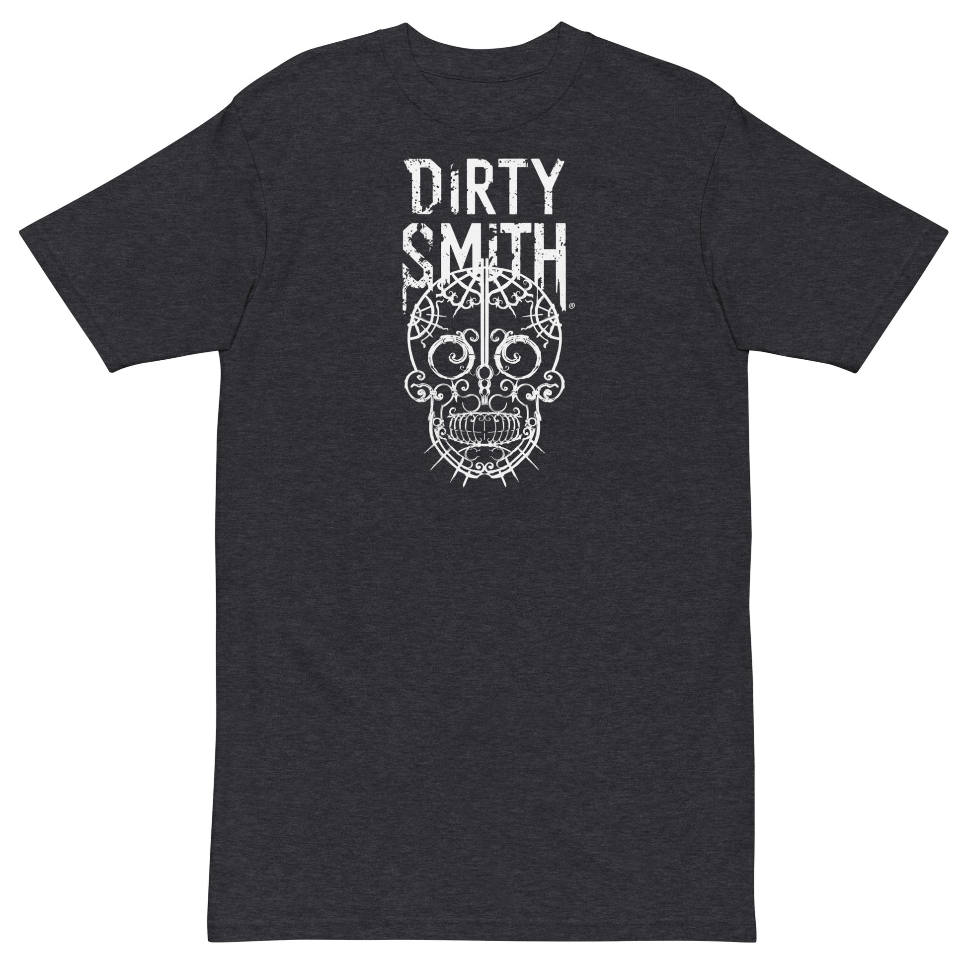 Dirty-Smith-Blacksmith-Shirt-Sugarskull-v1-mens-premium-heavyweight-tee-charcoal-heather-front