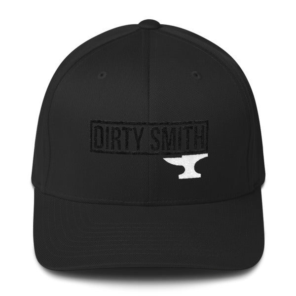 Dirty Smith black hat fitted