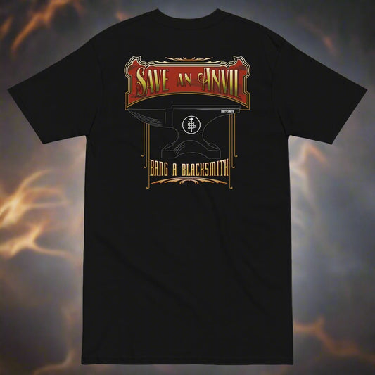 Dirty-Smith-Save-An-Anvil-Bang-A-Blacksmith-v2--mens-premium-heavyweight-tee-black-back