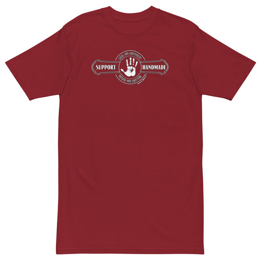 Dirty_Smith_Blacksmith_Shirt_support-handmade_premium-heavyweight-tee-brick-red-front