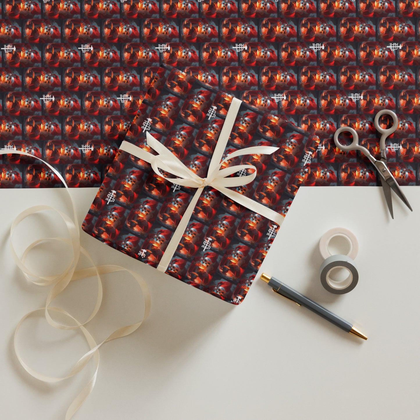Dirty Smith ® Holiday Wrapping paper sheets
